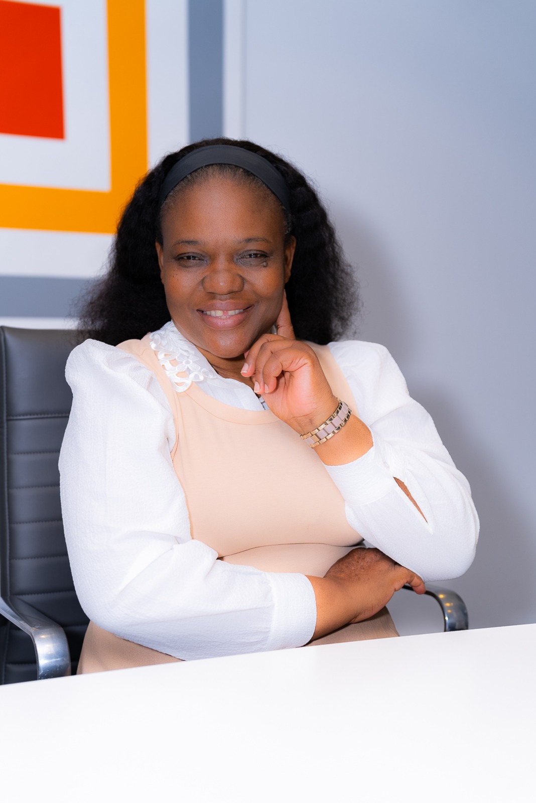 Portrait of Gertrude Onuoha, Founder and President of ISPC